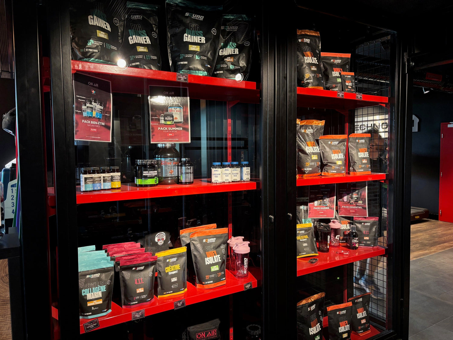 Squad Nutrition et On Air Fitness : un partenariat puissant pour booster ta performance